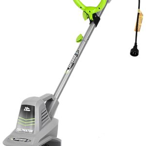 Earthwise TC70025 7.5-Inch 2.5-Amp Corded Electrical Tiller and Cultivator in Gray